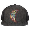 Flat Bill Six-Panel Trucker Cap Thumbnail