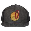 Flat Bill Six-Panel Trucker Cap Thumbnail