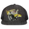 Flat Bill Six-Panel Trucker Cap Thumbnail