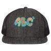 Flat Bill Six-Panel Trucker Cap Thumbnail