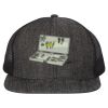 Flat Bill Six-Panel Trucker Cap Thumbnail