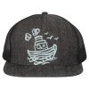 Flat Bill Six-Panel Trucker Cap Thumbnail