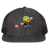 Flat Bill Six-Panel Trucker Cap Thumbnail