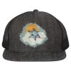 Flat Bill Six-Panel Trucker Cap Thumbnail