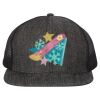 Flat Bill Six-Panel Trucker Cap Thumbnail