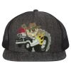 Flat Bill Six-Panel Trucker Cap Thumbnail