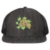 Flat Bill Six-Panel Trucker Cap Thumbnail