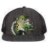 Flat Bill Six-Panel Trucker Cap Thumbnail