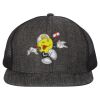 Flat Bill Six-Panel Trucker Cap Thumbnail