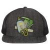 Flat Bill Six-Panel Trucker Cap Thumbnail