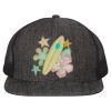 Flat Bill Six-Panel Trucker Cap Thumbnail