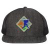 Flat Bill Six-Panel Trucker Cap Thumbnail