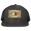 Flat Bill Six-Panel Trucker Cap Thumbnail