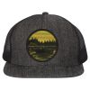 Flat Bill Six-Panel Trucker Cap Thumbnail