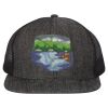 Flat Bill Six-Panel Trucker Cap Thumbnail