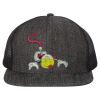 Flat Bill Six-Panel Trucker Cap Thumbnail