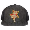 Flat Bill Six-Panel Trucker Cap Thumbnail