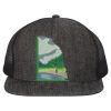 Flat Bill Six-Panel Trucker Cap Thumbnail