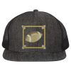 Flat Bill Six-Panel Trucker Cap Thumbnail