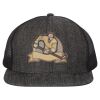 Flat Bill Six-Panel Trucker Cap Thumbnail