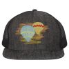 Flat Bill Six-Panel Trucker Cap Thumbnail