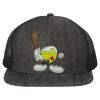 Flat Bill Six-Panel Trucker Cap Thumbnail