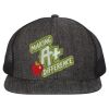 Flat Bill Six-Panel Trucker Cap Thumbnail