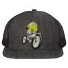 Flat Bill Six-Panel Trucker Cap Thumbnail