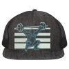 Flat Bill Six-Panel Trucker Cap Thumbnail