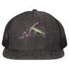 Flat Bill Six-Panel Trucker Cap Thumbnail