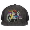 Flat Bill Six-Panel Trucker Cap Thumbnail