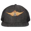 Flat Bill Six-Panel Trucker Cap Thumbnail