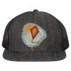 Flat Bill Six-Panel Trucker Cap Thumbnail