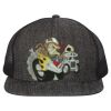 Flat Bill Six-Panel Trucker Cap Thumbnail