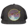 Flat Bill Six-Panel Trucker Cap Thumbnail