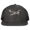 Flat Bill Six-Panel Trucker Cap Thumbnail