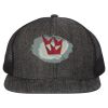 Flat Bill Six-Panel Trucker Cap Thumbnail