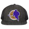 Flat Bill Six-Panel Trucker Cap Thumbnail