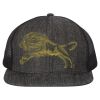 Flat Bill Six-Panel Trucker Cap Thumbnail