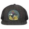 Flat Bill Six-Panel Trucker Cap Thumbnail