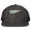 Flat Bill Six-Panel Trucker Cap Thumbnail