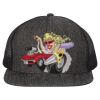 Flat Bill Six-Panel Trucker Cap Thumbnail