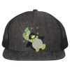 Flat Bill Six-Panel Trucker Cap Thumbnail