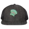 Flat Bill Six-Panel Trucker Cap Thumbnail