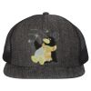 Flat Bill Six-Panel Trucker Cap Thumbnail