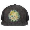 Flat Bill Six-Panel Trucker Cap Thumbnail