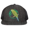 Flat Bill Six-Panel Trucker Cap Thumbnail