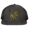 Flat Bill Six-Panel Trucker Cap Thumbnail