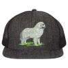 Flat Bill Six-Panel Trucker Cap Thumbnail