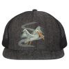 Flat Bill Six-Panel Trucker Cap Thumbnail